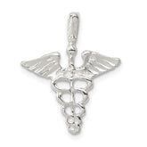 Sterling Silver Caduceus Charm