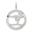 Sterling Silver Gymnastics Charm