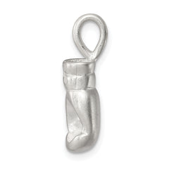 Sterling Silver 925 Boxing Glove Charm with Polished Finish and Anti-Tarnish Coating