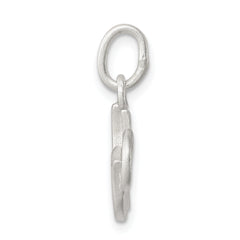 Sterling Silver 925 Dove Charm with Polished Finish and Anti-Tarnish Coating