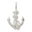Anchor Charm in Sterling Silver, 33mm - Sophia Jewelers