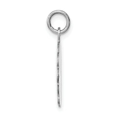 Sterling Silver 925 Rhodium-Plated It's a Boy Charm with Polished Finish