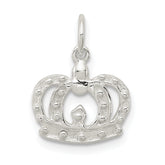 Sterling Silver Crown Charm