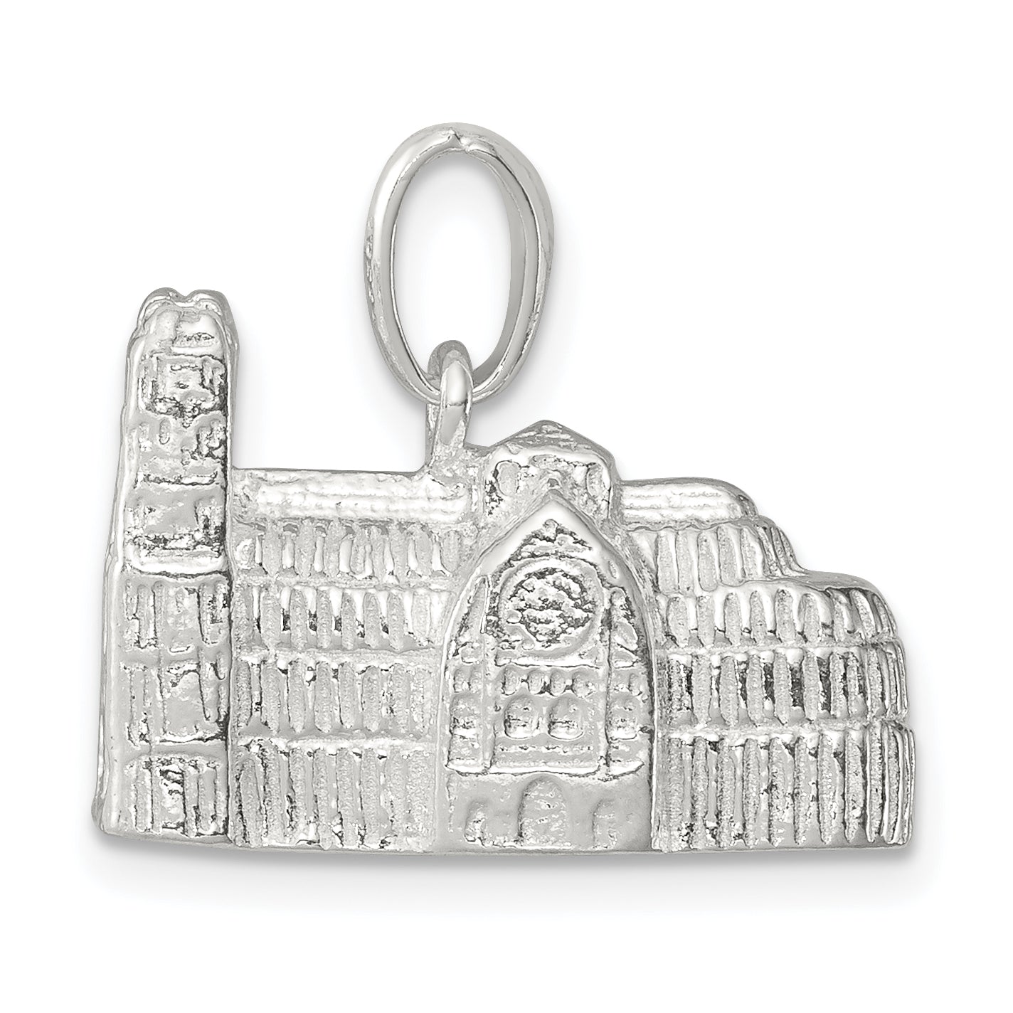 Sterling Silver Westminster Abbey Charm