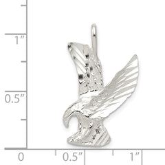 Sophia Jewelers 925 Sterling Silver Eagle Charm with Anti-Tarnish Finish