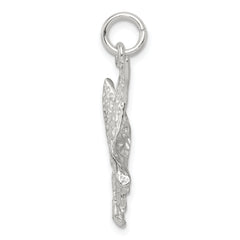 Sterling Silver 925 Eagle Charm with Anti-Tarnish Finish for Men