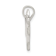 Sterling Silver 925 Dog Charm with Anti-Tarnish Solid Cast Design