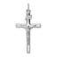 Sterling Silver Rhodium-plated INRI Crucifix Pendant