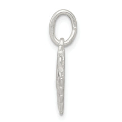 Sterling Silver 925 Sweet 16 Charm with Polished Anti-Tarnish Finish