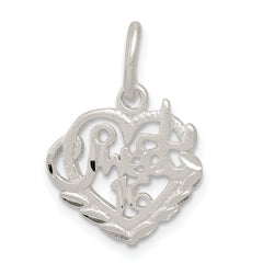 Sterling Silver Sweet 16 Charm