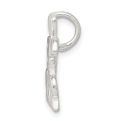 Sterling Silver Big Sister Charm with Anti-Tarnish Polished Finish