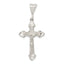 Sterling Silver Diamond-Cut Crucifix Pendant