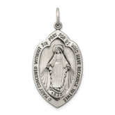 Sterling Silver Antiqued Miraculous Medal