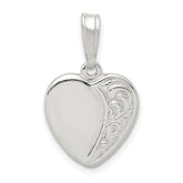 Sterling Silver Heart Pendant