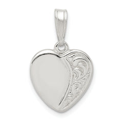 Sterling Silver Heart Pendant