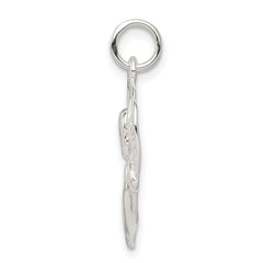 Sterling Silver 925 Angel Charm with Polished Anti-Tarnish Finish