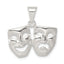 Sterling Silver Comedy/Tragedy Charm