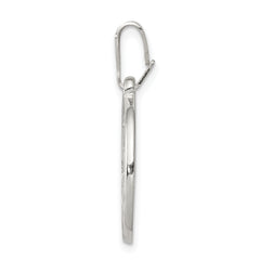 Sterling Silver 925 RN Charm with Polished Anti-Tarnish Finish