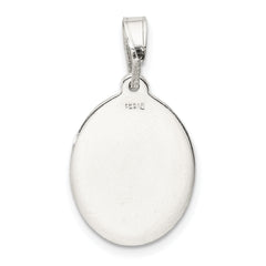 Sterling Silver 925 RN Charm with Polished Anti-Tarnish Finish