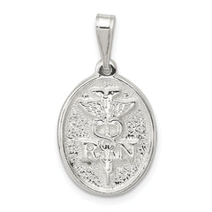 Sterling Silver RN Charm