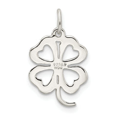 Sophia Jewelers 925 Sterling Silver Polished 4-Leaf Clover Charm