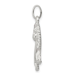 Sterling Silver 925 Lion Charm with Polished Anti-Tarnish Finish