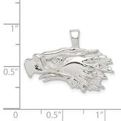 Sterling Silver 925 Men's Eagle Pendant with Anti-Tarnish Finish