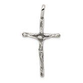 Sterling Silver Antiqued Crucifix Charm