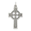 Sterling Silver Antiqued Celtic Cross Charm