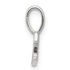 Sterling Silver 925 Polished Brat Pendant with Anti-Tarnish Coating