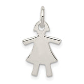 Sterling Silver Girl Charm