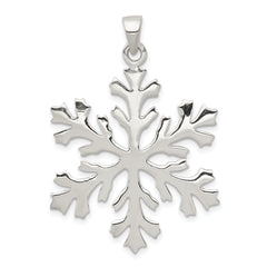Sterling Silver Snowflake Pendant
