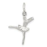 Sterling Silver Ballerina Charm