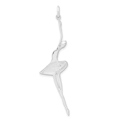 Sterling Silver 925 Ballerina Pendant with Polished Elegant Design