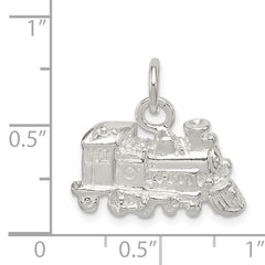 Sophia Jewelers Men's Polished 925 Sterling Silver Train Engine Charm