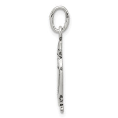 Sophia Jewelers Sterling Silver Puffin Charm with Antiqued Finish