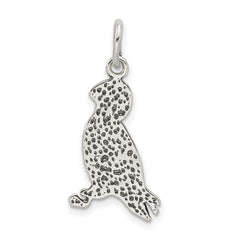 Sophia Jewelers Sterling Silver Puffin Charm with Antiqued Finish