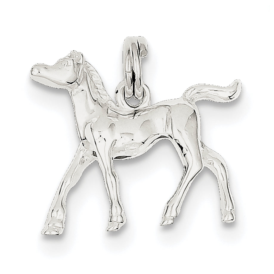 Sterling Silver Horse Charm