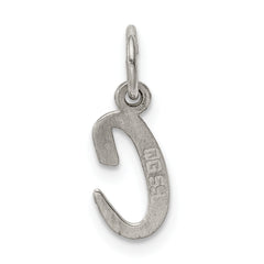 Sophia Jewelers Sterling Silver Initial C Charm Rhodium-Plated Elegance