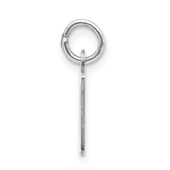 Sophia Jewelers Sterling Silver Polished Unisex Initial D Charm