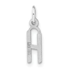 Sophia Jewelers Sterling Silver Polished Initial H Charm Unisex