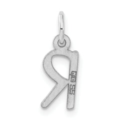 Sophia Jewelers Sterling Silver 925 Polished Unisex Initial R Charm