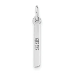 Sophia Jewelers Sterling Silver 925 Polished Initial I Unisex Charm