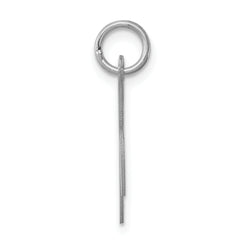 Sophia Jewelers Sterling Silver Fancy Script K Initial Charm