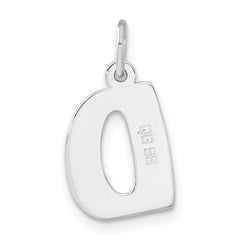 Sophia Jewelers Sterling Silver 925 Initial D Polished Unisex Charm