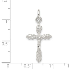 Sterling Silver INRI Crucifix Charm