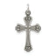 Sterling Silver Antiqued Cross Charm