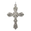 Sterling Silver Antiqued Cross Pendant