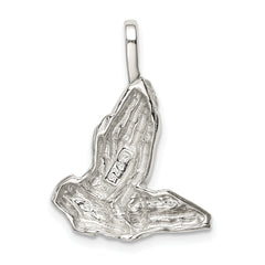 Sophia Jewelers 925 Sterling Silver Praying Hands Charm Polished Finish