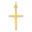 Sterling Silver & 24k Gold -plated Passion Cross Charm